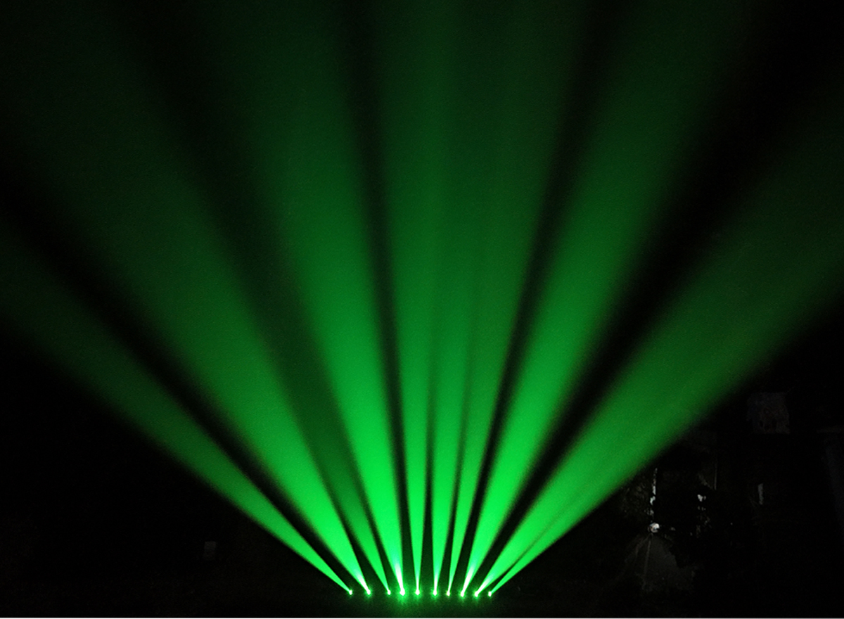Outdoor Waterproof Laser Beam Moving Head Light 4 Luz principal móvil impermeable al aire libre del haz láser 4