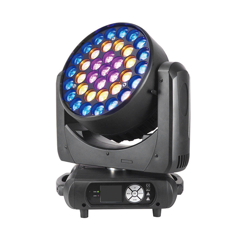 LED MOVIMIENTO Cabezal 37pcs 15W RGBW 4-in-1 LED