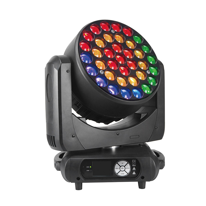 LED MOVIMIENTO Cabezal 37pcs 15W RGBW 4-in-1 LED