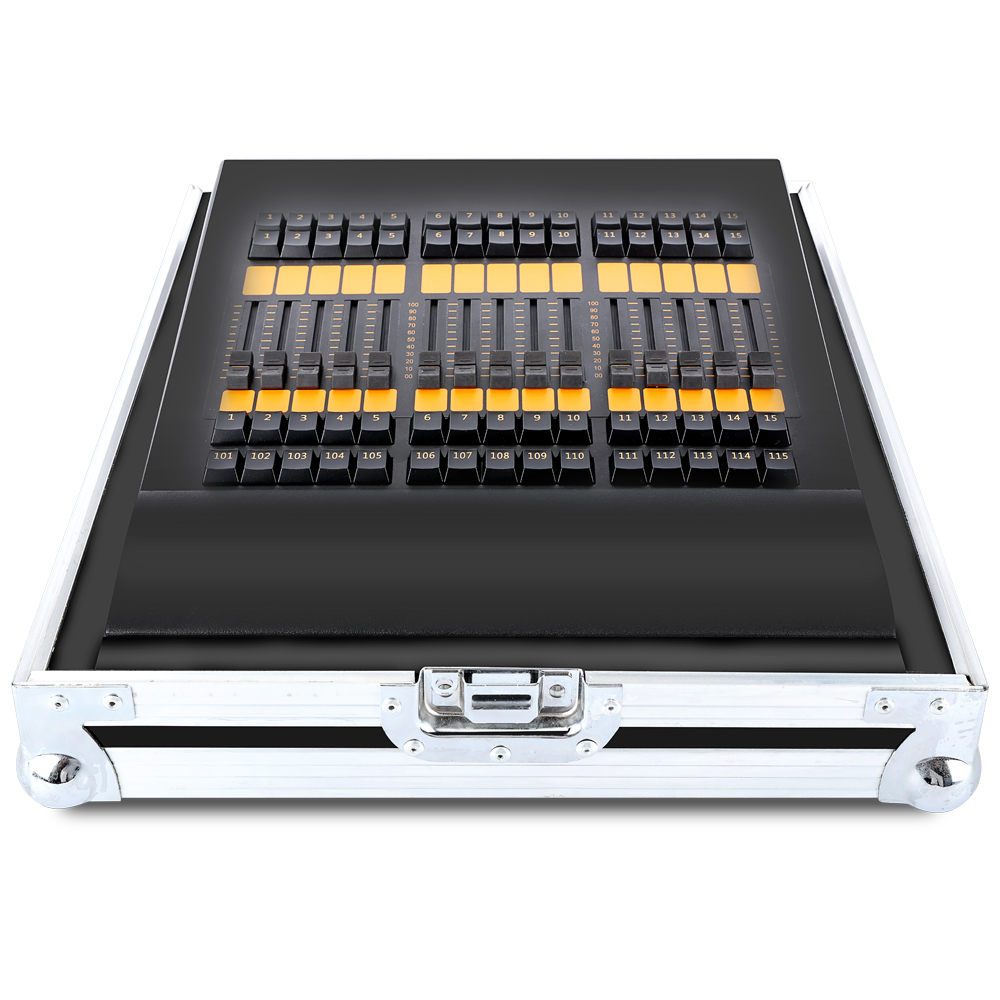 Ala de extensión de la consola 4-DMX de 15-fader para eventos