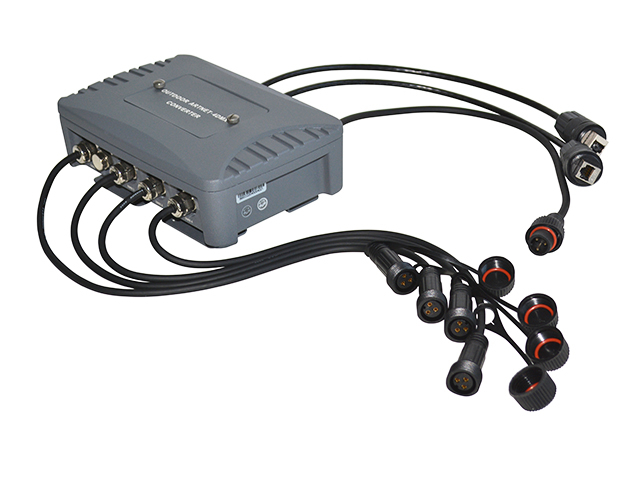 Convertidor de Artnet-4DMX al aire libre al aire libre